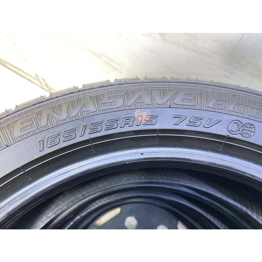 DUNLOP（ダンロップ） 中古タイヤ サマータイヤ 4本セット 165/55R15