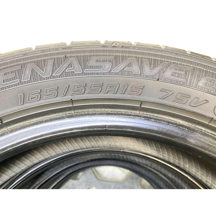 DUNLOP（ダンロップ） 中古タイヤ サマータイヤ 4本セット 165/55R15