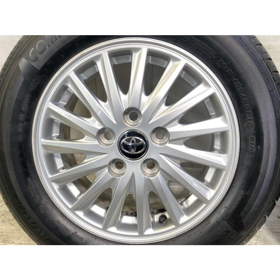 中古タイヤ サマータイヤ ホイールセット 4本セット 195/65R15 トヨタ