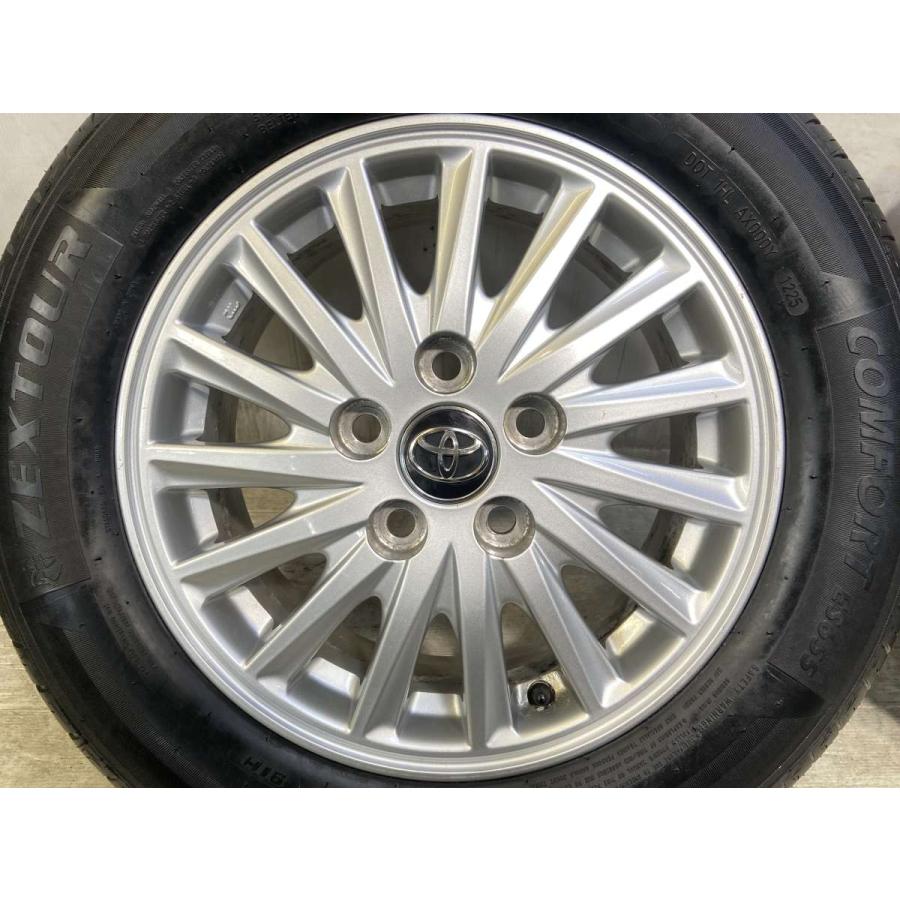 中古タイヤ サマータイヤ ホイールセット 4本セット 195/65R15 トヨタ