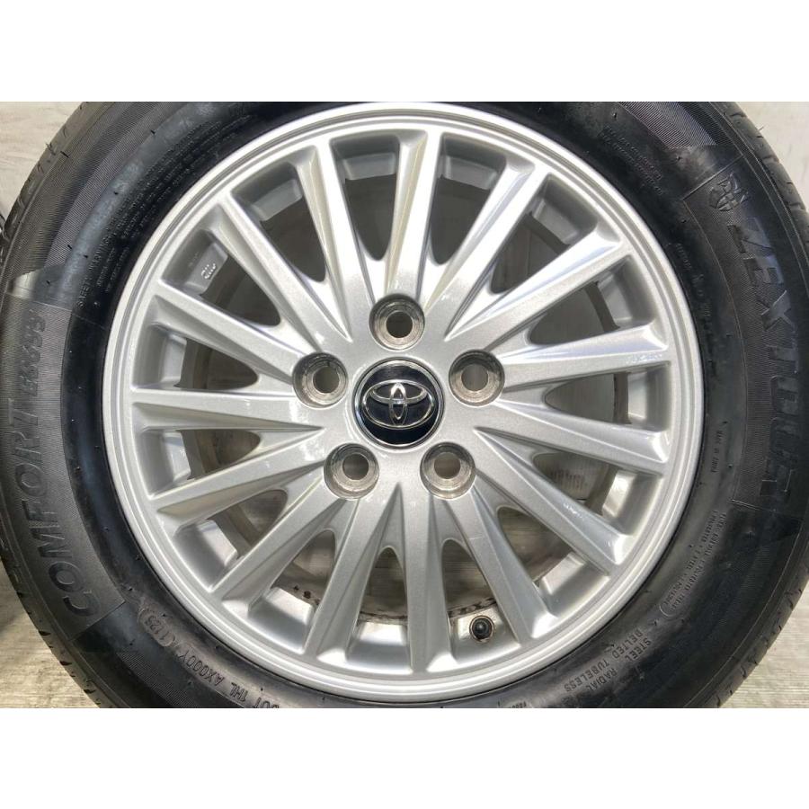 中古タイヤ サマータイヤ ホイールセット 4本セット 195/65R15 トヨタ