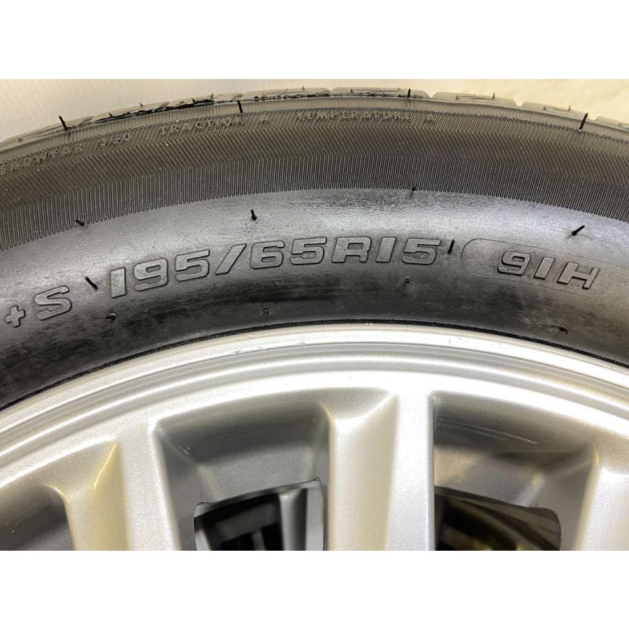 【送料込】トヨタ純正ホイール＋ノーマルタイヤ＋ナットセット195/65R15 中古タイヤ サマータイヤ ホイールセット 4本セット 195/65R15 トヨタ