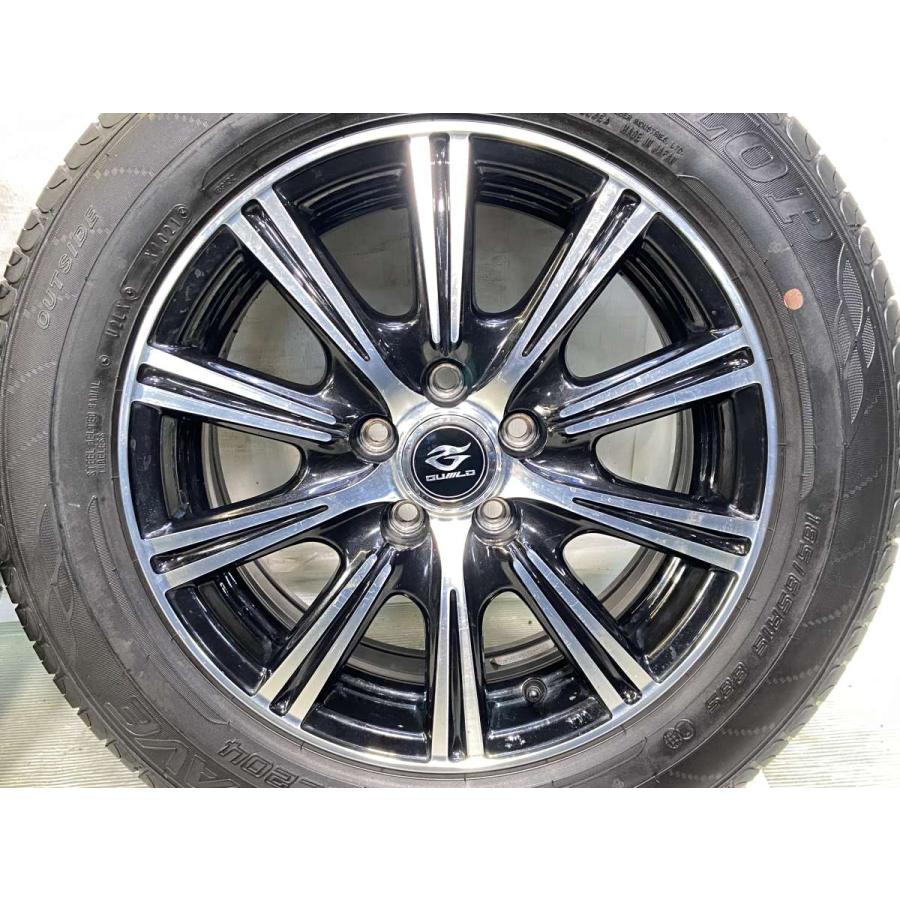 中古タイヤ サマータイヤ ホイールセット 4本セット 185/65R15  　 モデリスタ　ギルド 15x6.0 43 100-5穴 ダンロップ エナセーブ EC204 | DUNLOP | 03