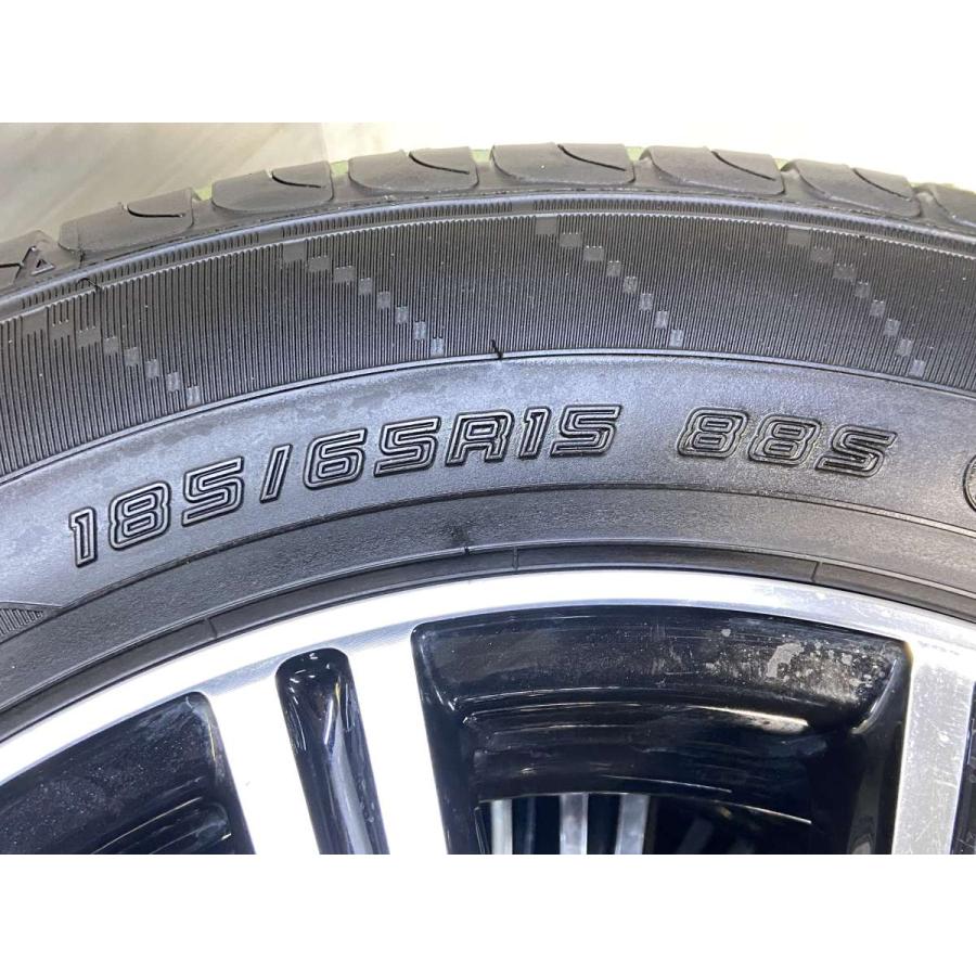 中古タイヤ サマータイヤ ホイールセット 4本セット 185/65R15  　 モデリスタ　ギルド 15x6.0 43 100-5穴 ダンロップ エナセーブ EC204 | DUNLOP | 09