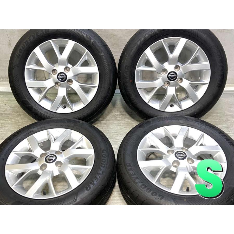 グッドイヤー（GOODYEAR） 中古タイヤ サマータイヤ ホイールセット 4 