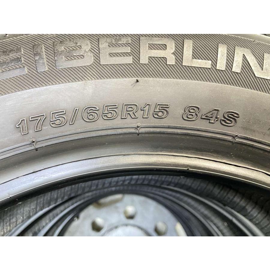 中古タイヤ サマータイヤ 4本セット 175/65R15 セイバーリング SL101