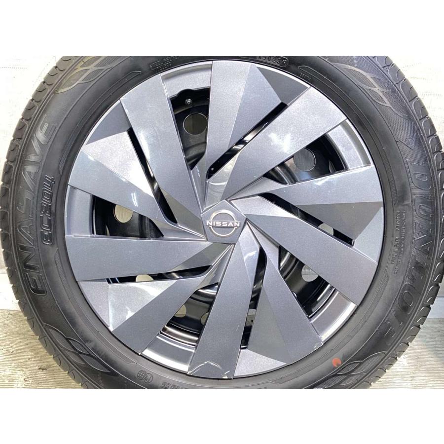 中古タイヤ サマータイヤ ホイールセット 4本セット 185/65R15  日産純正 AD 15x5.5  100-4穴 ダンロップ エナセーブ EC204 | DUNLOP | 05