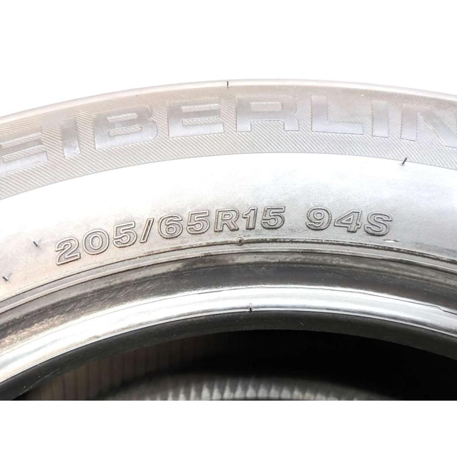 中古タイヤ サマータイヤ 4本セット 205/65R15 セイバーリング SL101