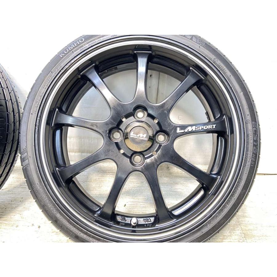 KUMHO（クムホ） 中古タイヤ サマータイヤ ホイールセット 4本セット
