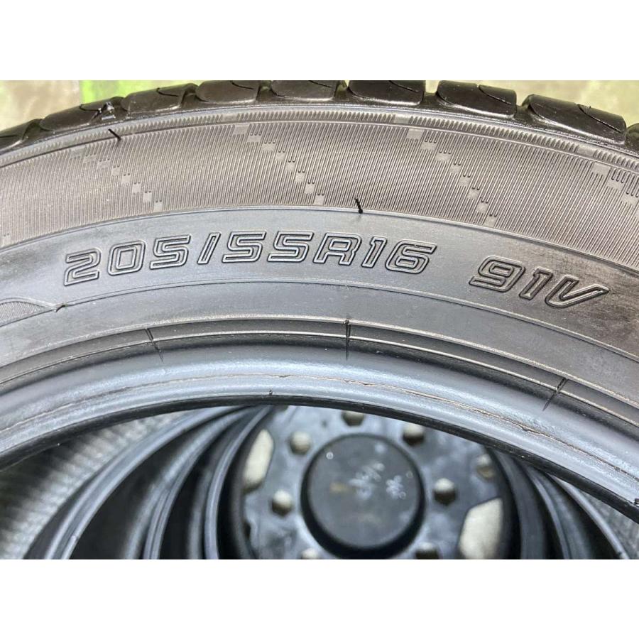DUNLOP（ダンロップ） 中古タイヤ サマータイヤ 4本セット 205/55R16 