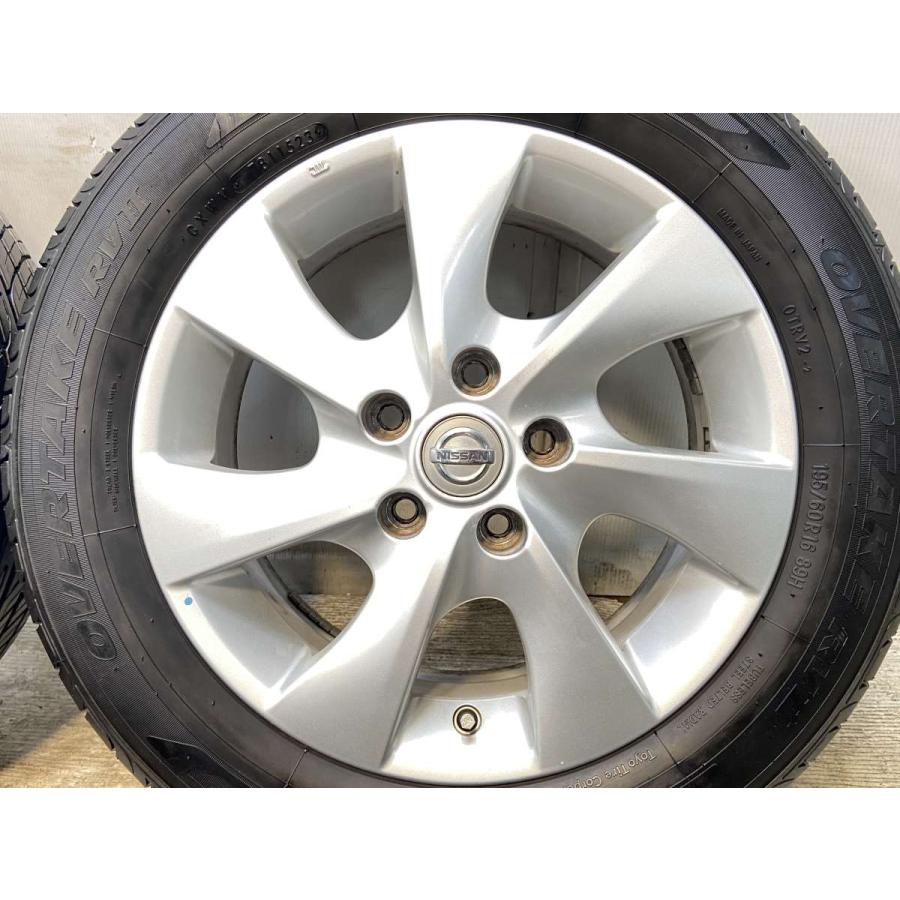 195/60/16日産純正アルミBSLUFTRV2.4本セット 195/60/16日産純正アルミBSLUFTRV2.4本セット