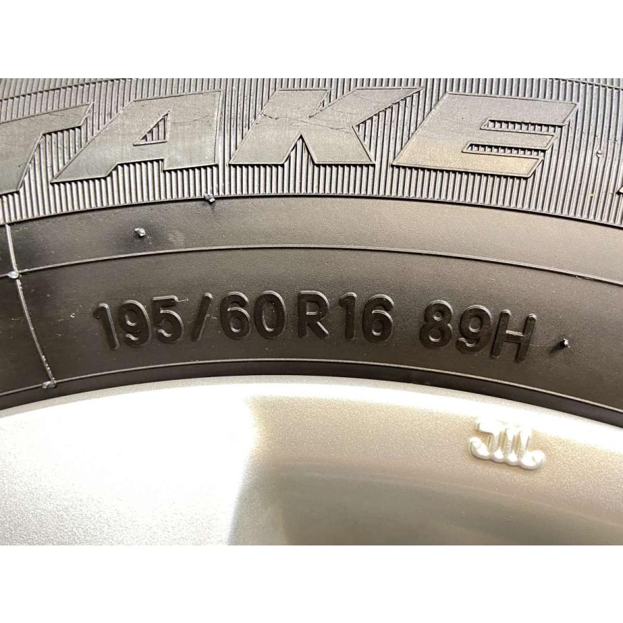 中古タイヤ サマータイヤ ホイールセット 4本セット 195/60R16 日産