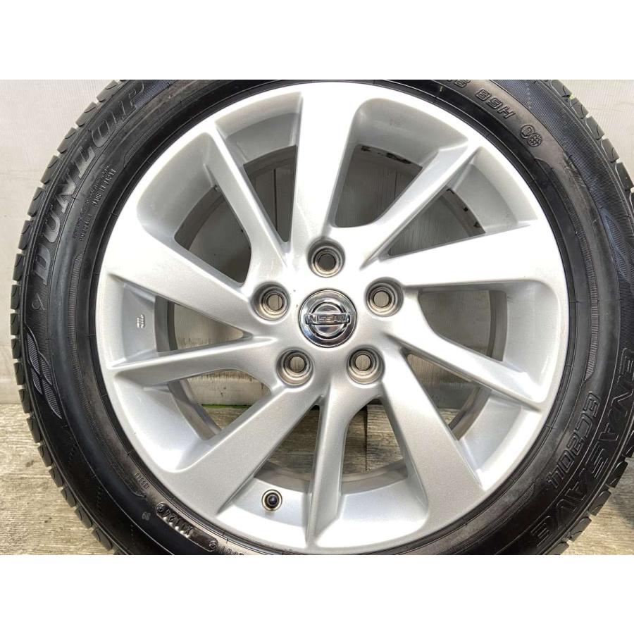 DUNLOP 中古タイヤ サマータイヤ ホイールセット 4本セット 195