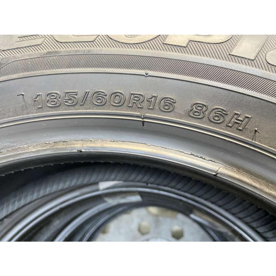 ブリヂストン　EP25 185/60R16 サマータイヤ4本セット① BRIDGESTONE（ブリヂストン） 中古タイヤ サマータイヤ 4本セット 185