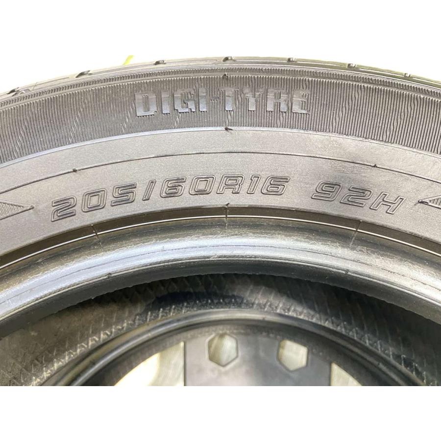 DUNLOP（ダンロップ） 中古タイヤ サマータイヤ 2本セット 205/60R16