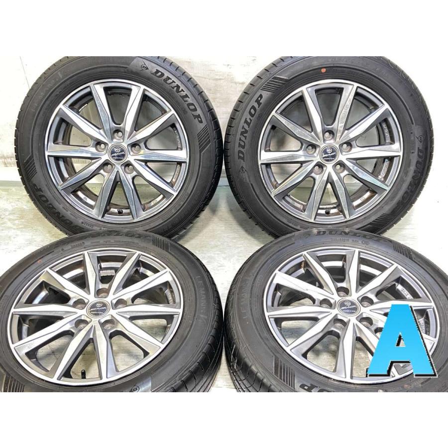 中古ダンロップラジアルホイール付き DUNLOP（ダンロップ） 中古タイヤ サマータイヤ ホイールセット 4本