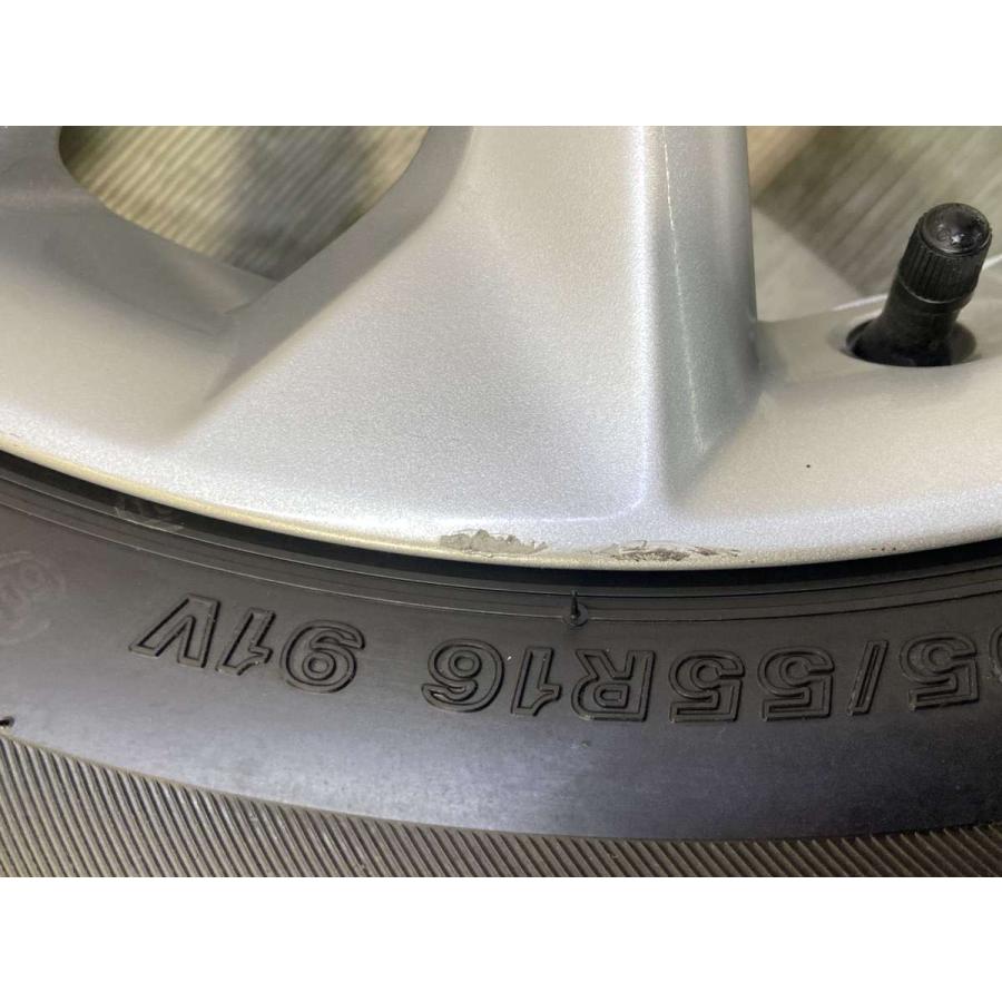 【取引中】トヨタ　純正アルミ　タイヤ205/55 R16 中古タイヤ サマータイヤ ホイールセット 4本セット 205/55R16 トヨタ