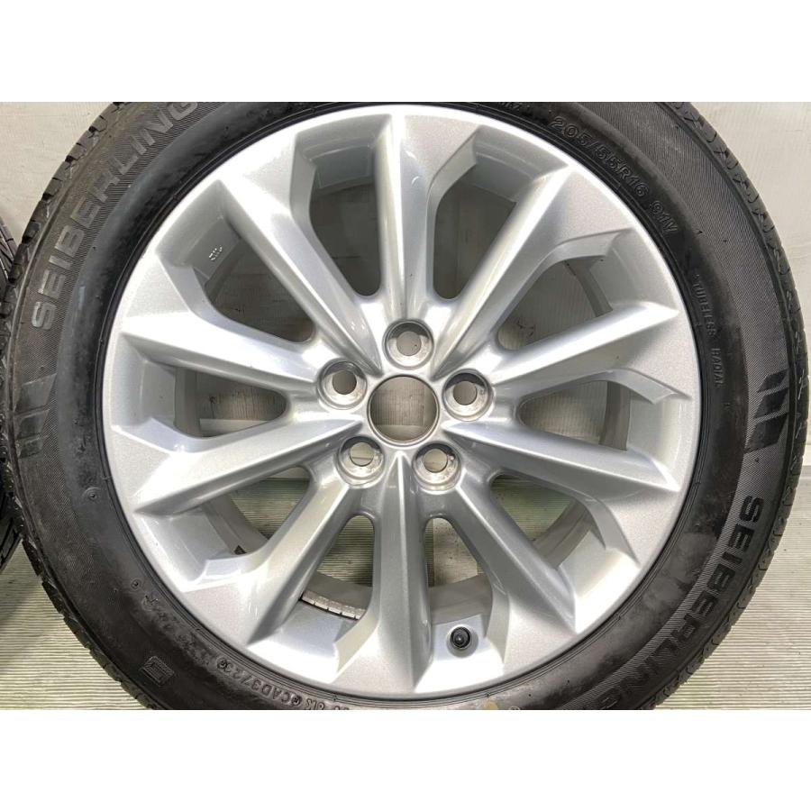 中古タイヤ サマータイヤ ホイールセット 4本セット 205/55R16 トヨタ 