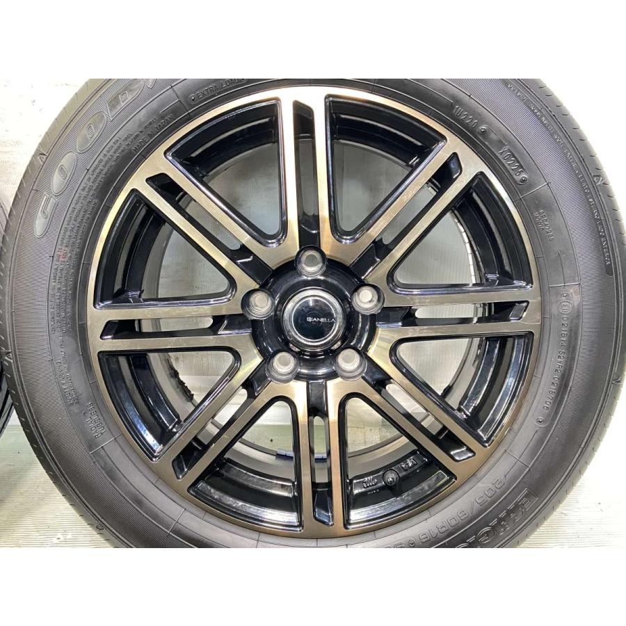 グッドイヤー（GOODYEAR） 中古タイヤ サマータイヤ ホイールセット 4 