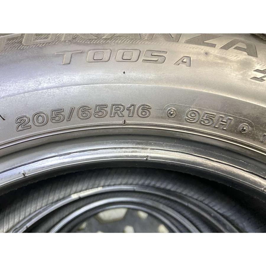 BRIDGESTONE（ブリヂストン） 中古タイヤ サマータイヤ 4本セット 205