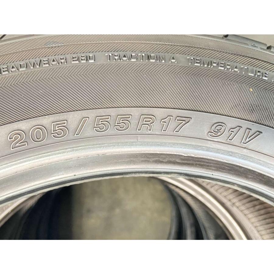 YOKOHAMA BluEarth E70 205/55R17 4本　中古 ほぼ新車外し】ヨコハマ ブルーアース E70 205/55R17 4本セット