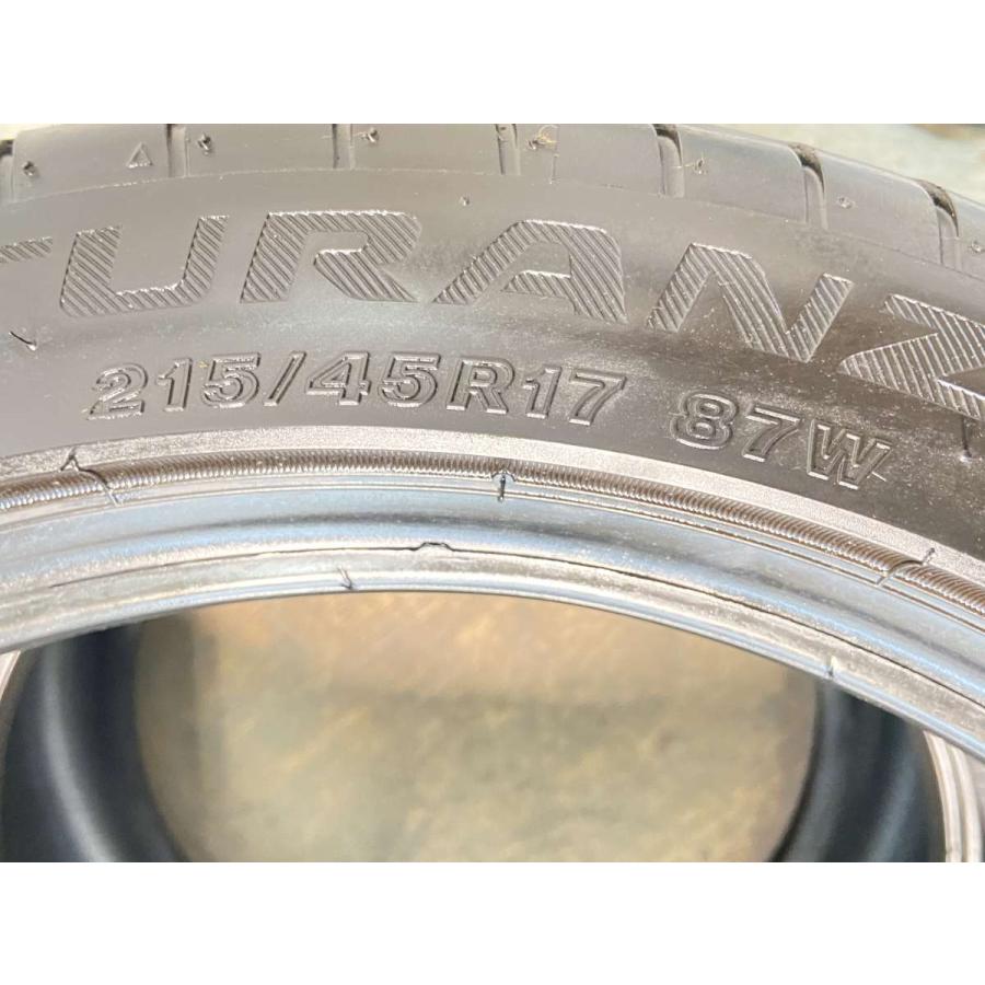 中古タイヤ サマータイヤ 2本セット  215/45R17  ブリヂストン トランザ T002 | BRIDGESTONE | 03