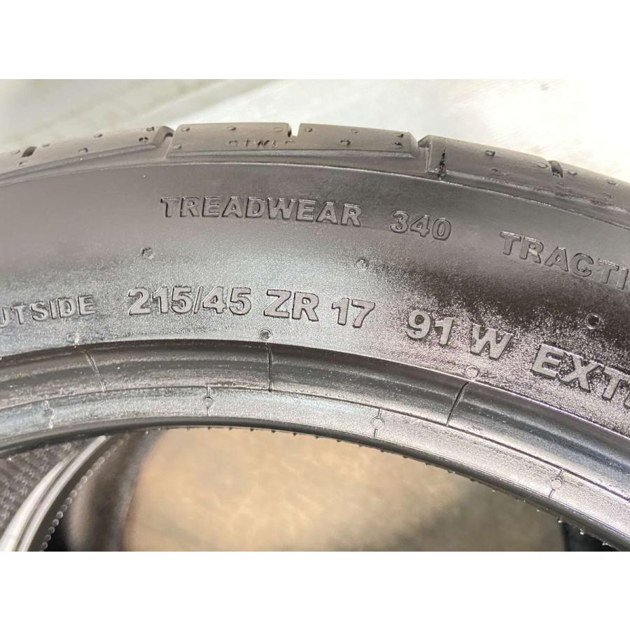 中古タイヤ サマータイヤ 2本セット  215/45R17  コンチネンタル コンチマックスコンタクト MC5 | コンチネンタル | 03
