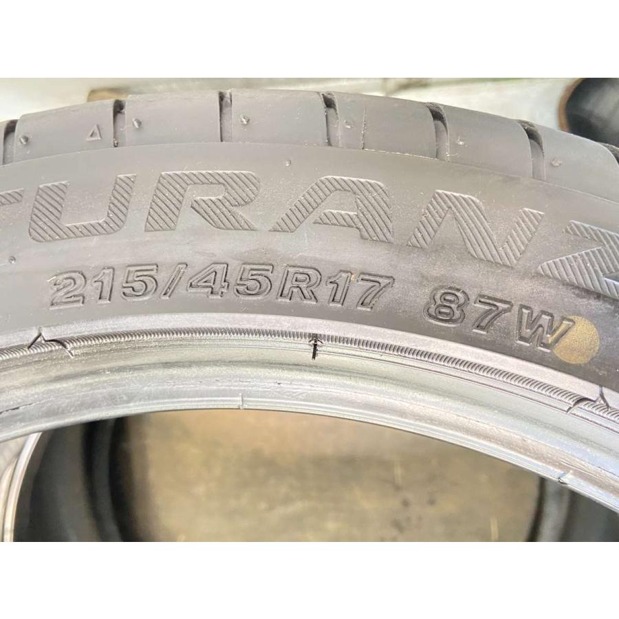 中古タイヤ サマータイヤ 2本セット  215/45R17  ブリヂストン トランザ T002 | BRIDGESTONE | 03