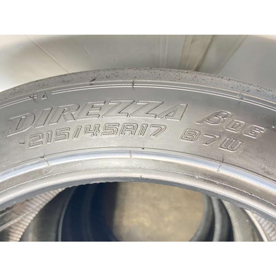 中古タイヤ サマータイヤ 4本セット  215/45R17  ダンロップ ディレッツァ ベータ06 | DUNLOP | 04
