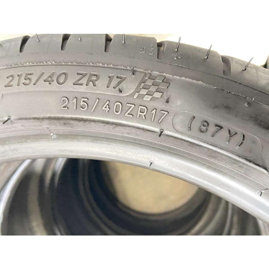 中古タイヤ サマータイヤ 4本セット  215/40R17  ミシュラン パイロットスポーツ4 | ミシュラン | 04