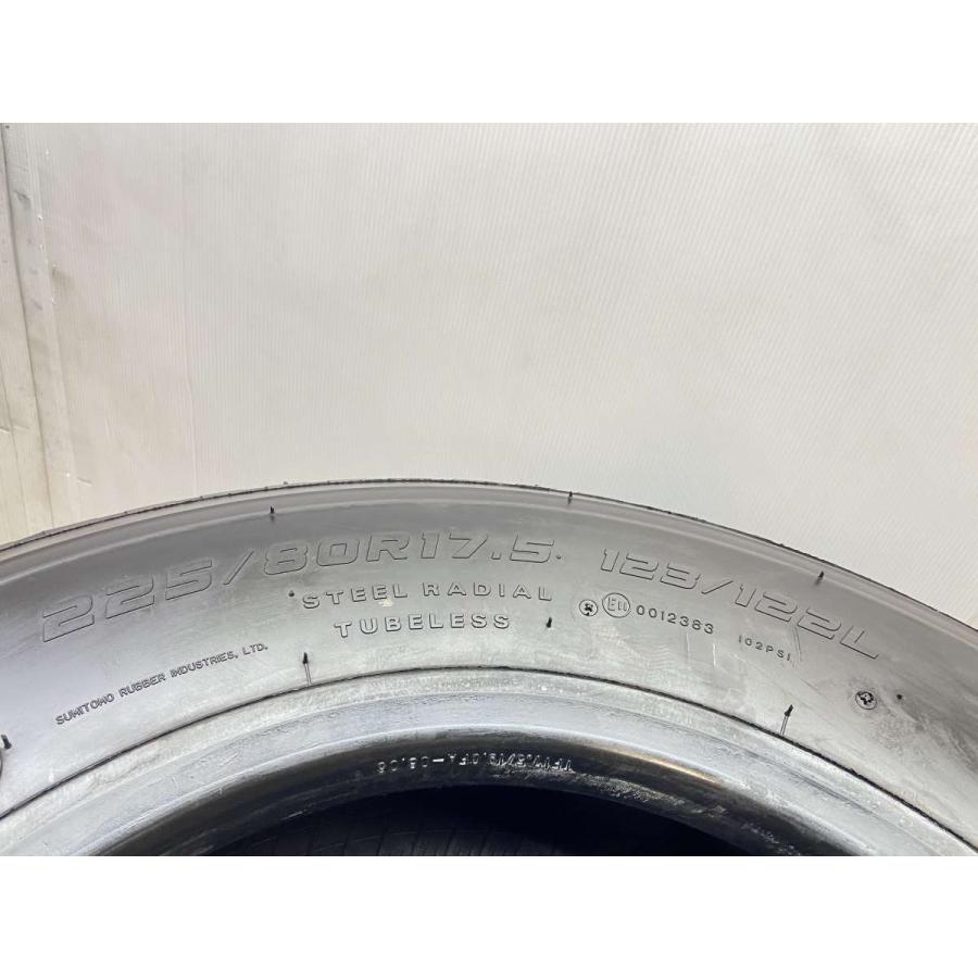 中古タイヤ サマータイヤ 6本セット  225/80R17.5 123/122LT ダンロップ SP330K | DUNLOP | 05