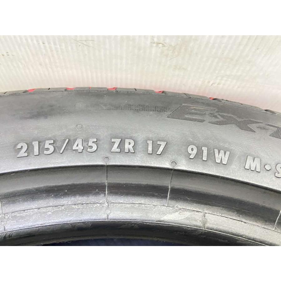 コンチネンタル（CONTINENTAL） 中古タイヤ サマータイヤ 2本セット215