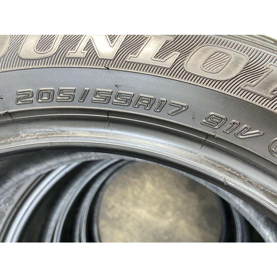 DUNLOP（ダンロップ） 中古タイヤ サマータイヤ 4本セット 205/55R17
