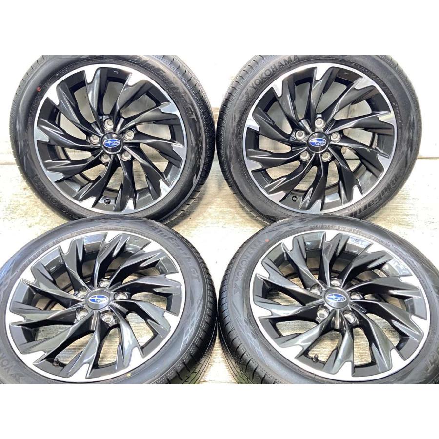 送料込み)スバル　インプレッサ純正 サマータイヤ ホイールセット 4本セット SUBARU 純正ホイール・夏タイヤ 4本セット
