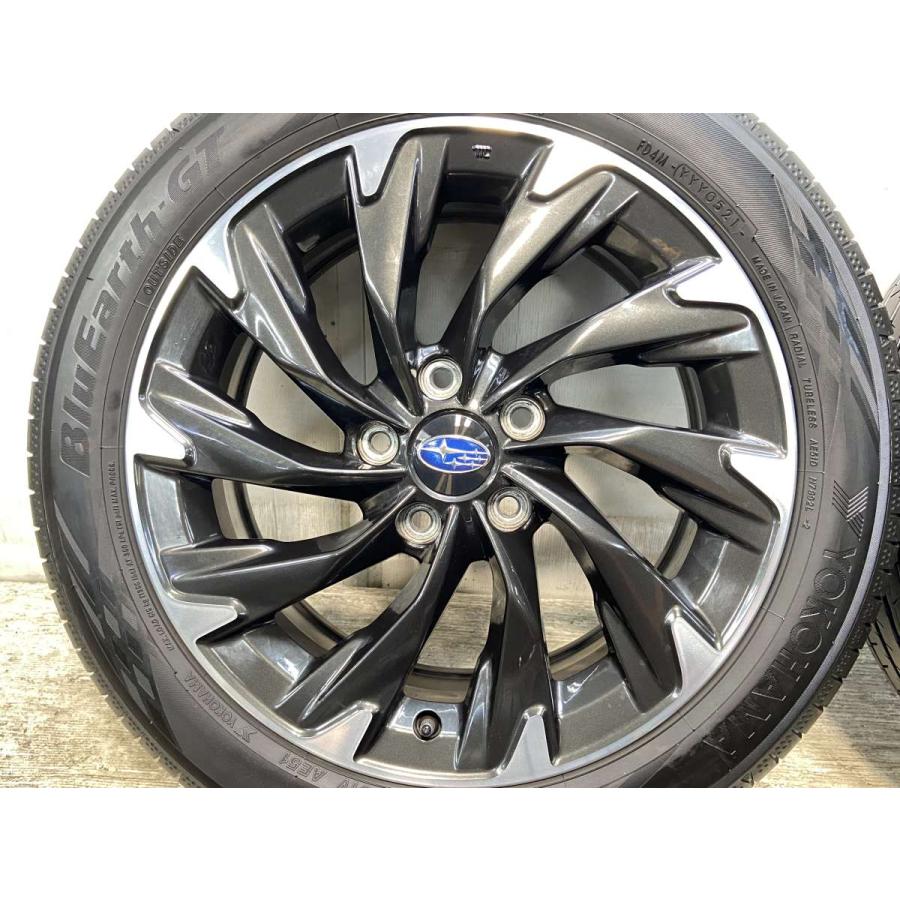 スバル 17インチアルミホイール（ヨコハマ 215/50R17タイヤ付き） ヨコハマタイヤ 4本 スバル レヴォーグ 新品スタッドレスタイヤ