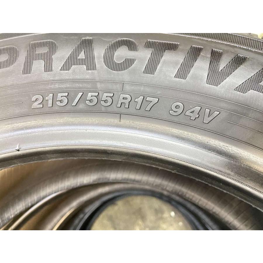 中古タイヤ サマータイヤ 4本セット 215/55R17 イエローハット