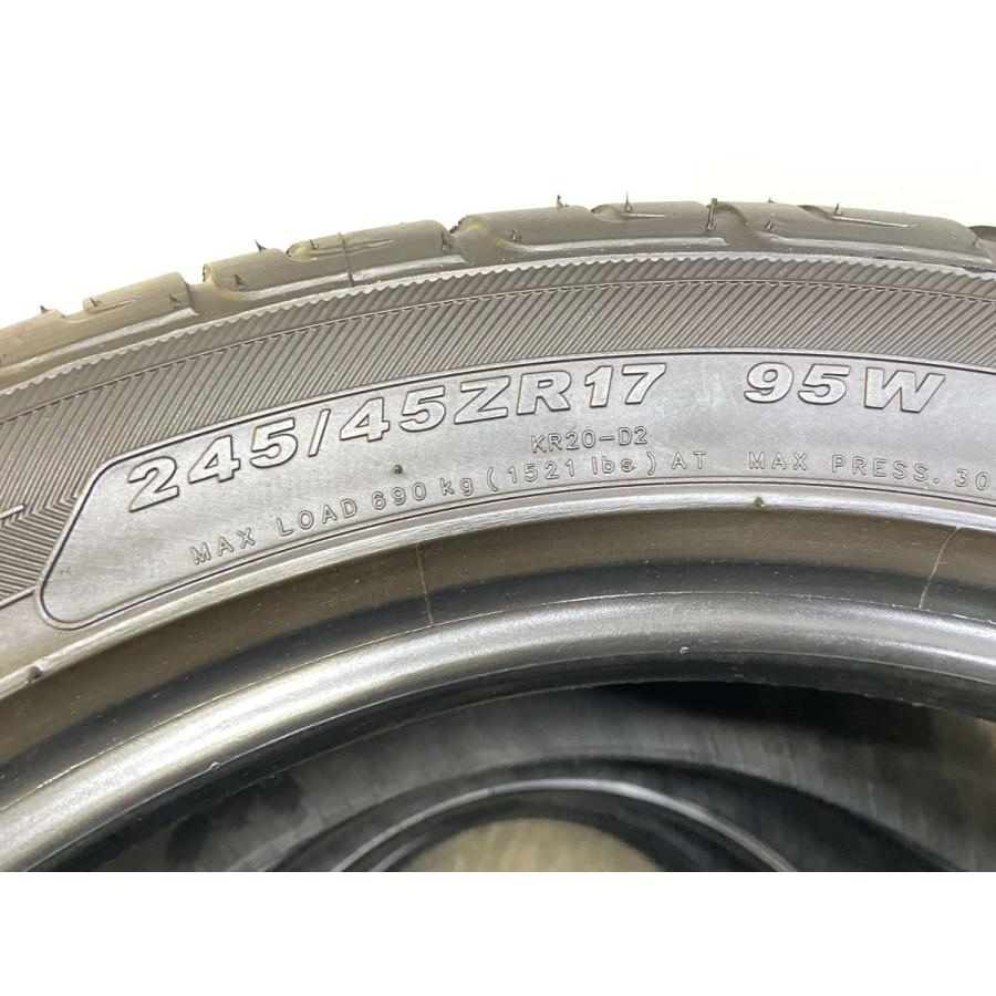 中古タイヤ サマータイヤ 4本セット  245/45R17  ケンダ KAISER | KENDA | 04