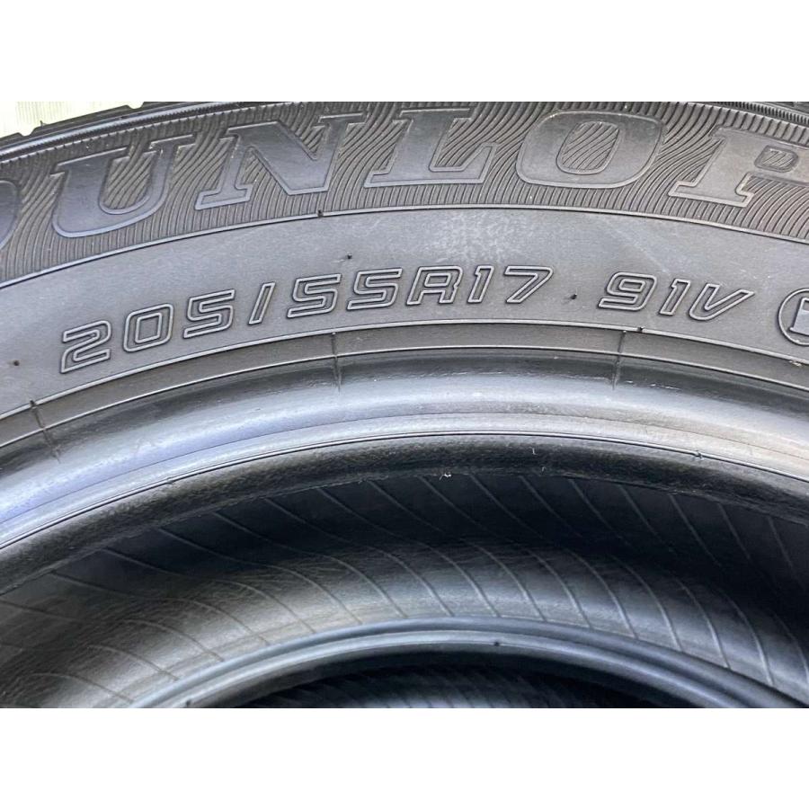 DUNLOP（ダンロップ） 中古タイヤ サマータイヤ 4本セット 205/55R17 