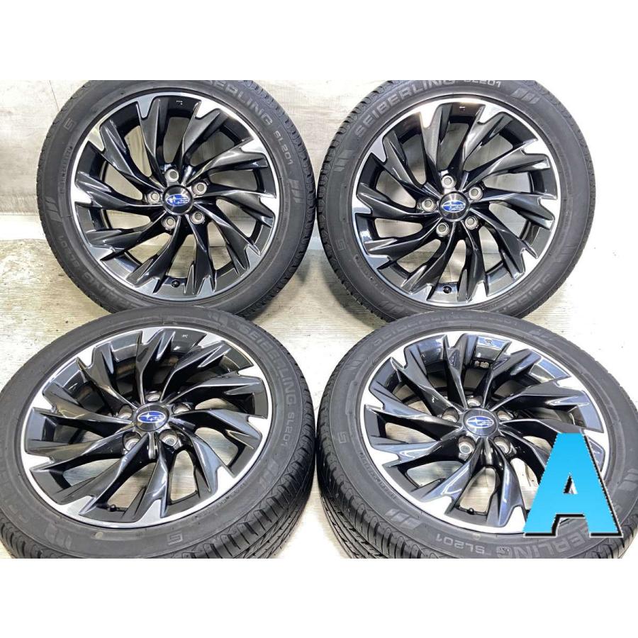 中古タイヤ サマータイヤ ホイールセット 4本セット 215/50R17 スバル