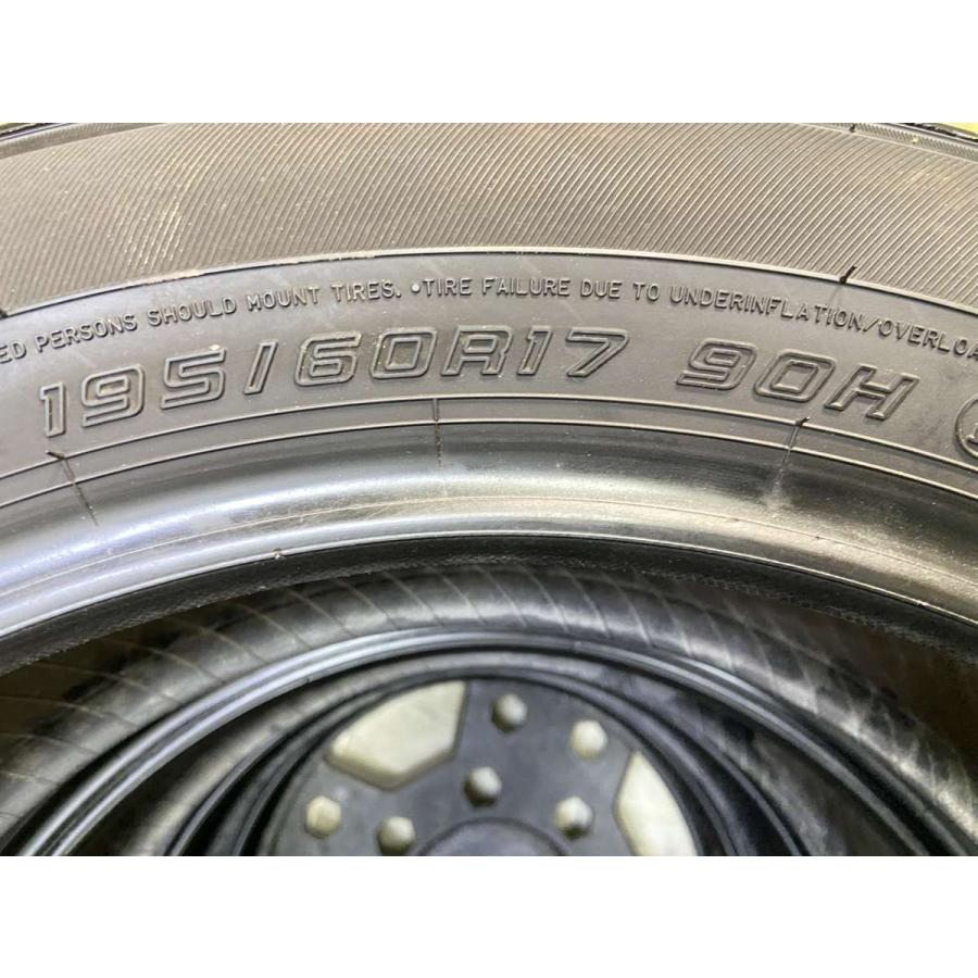 【送料無料】ダンロップ　エナセーブEC300+ 195/60R17 中古4本 DUNLOP（ダンロップ） 中古タイヤ サマータイヤ 4本セット 195/60R17