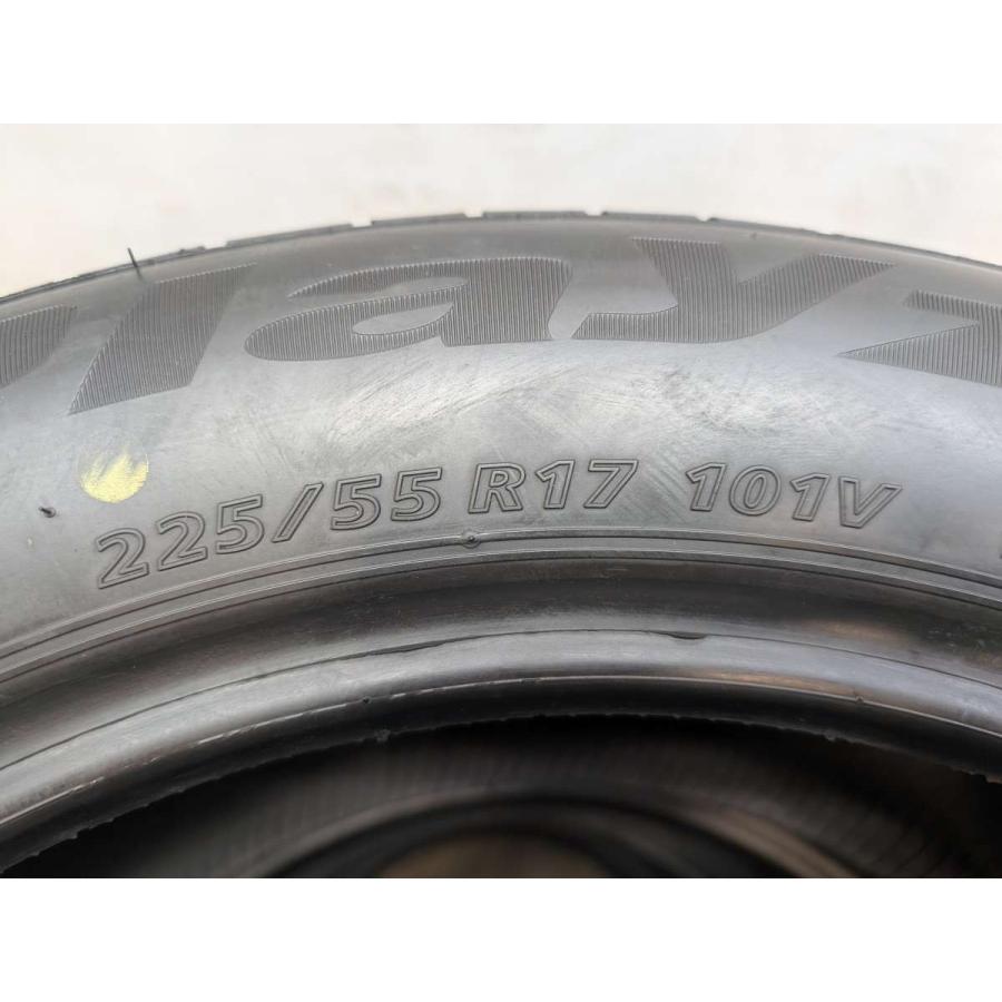 中古タイヤ サマータイヤ 4本セット  225/55R17  ブリヂストン プレイズ PX-RV2 | BRIDGESTONE | 04