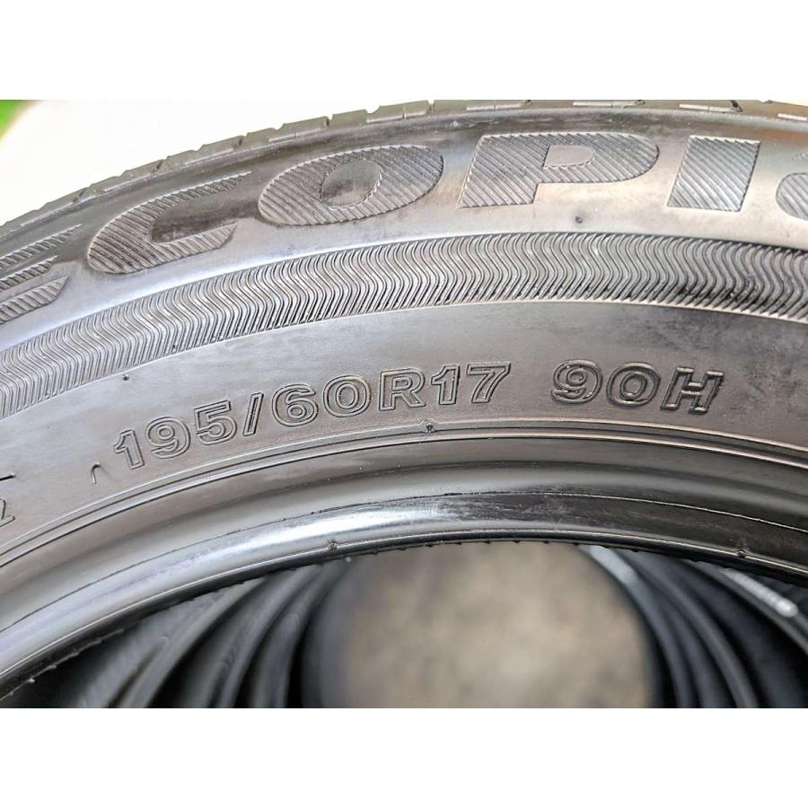 BRIDGESTONE（ブリヂストン） 中古タイヤ サマータイヤ 4本セット 195