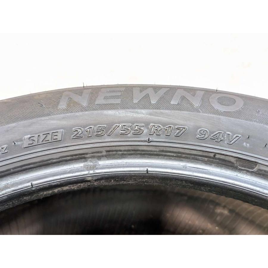 中古タイヤ サマータイヤ 2本セット  215/55R17  ブリヂストン NEWNO | BRIDGESTONE | 03
