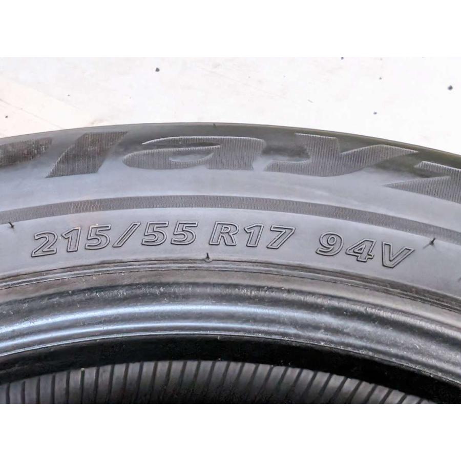 中古タイヤ サマータイヤ 2本セット  215/55R17  ブリヂストン プレイズ PX-RV2 | BRIDGESTONE | 03