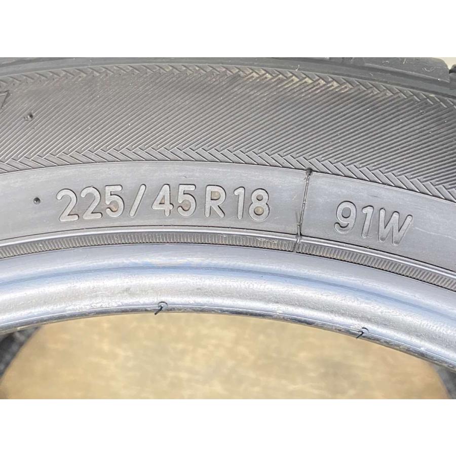 225/45R18 2本 7分山　2022年製造 トーヨー TOYO TIRES（トーヨータイヤ） 中古 2本セット 225/45R18 トーヨー