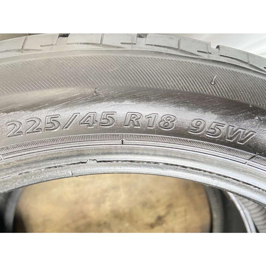 中古タイヤ サマータイヤ 2本セット 225/45R18 ブリヂストン ネクスト 