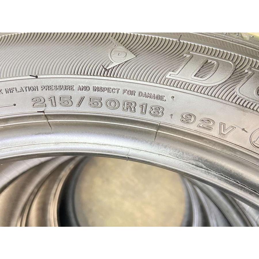 DUNLOP 中古タイヤ サマータイヤ 4本セット215/50R18ダンロップ