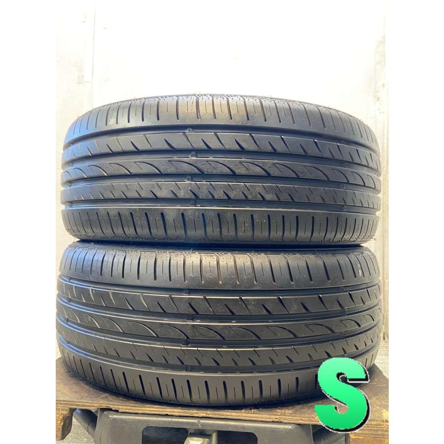 中古タイヤ サマータイヤ 2本セット 225/45R18 ロードストーン EUROVIS 
