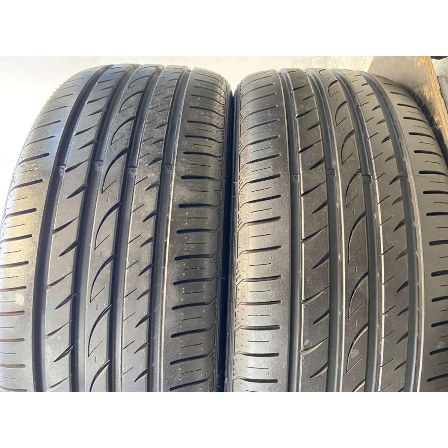 中古タイヤ サマータイヤ 2本セット 225/45R18 ロードストーン EUROVIS 