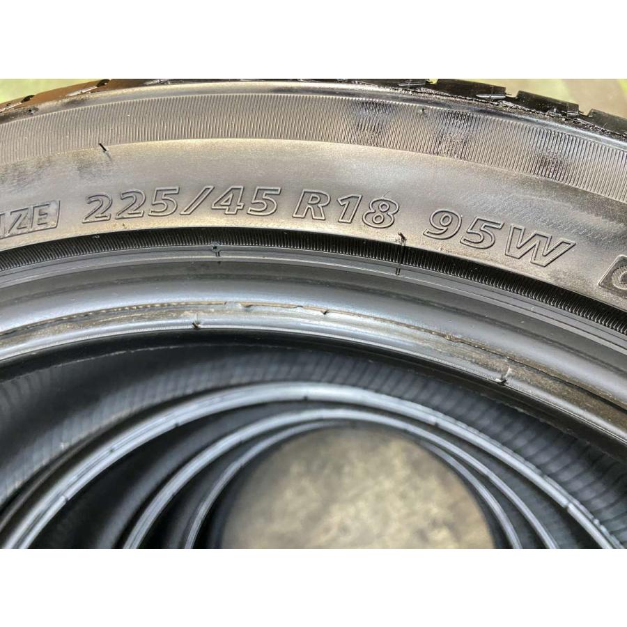 中古タイヤ サマータイヤ 4本セット  225/45R18  ブリヂストン エコピア NH200 | BRIDGESTONE | 04